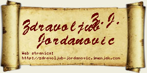 Zdravoljub Jordanović vizit kartica